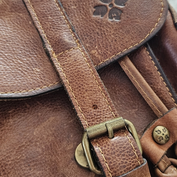 Patricia Nash Leather Backpack - Picture 9 of 11